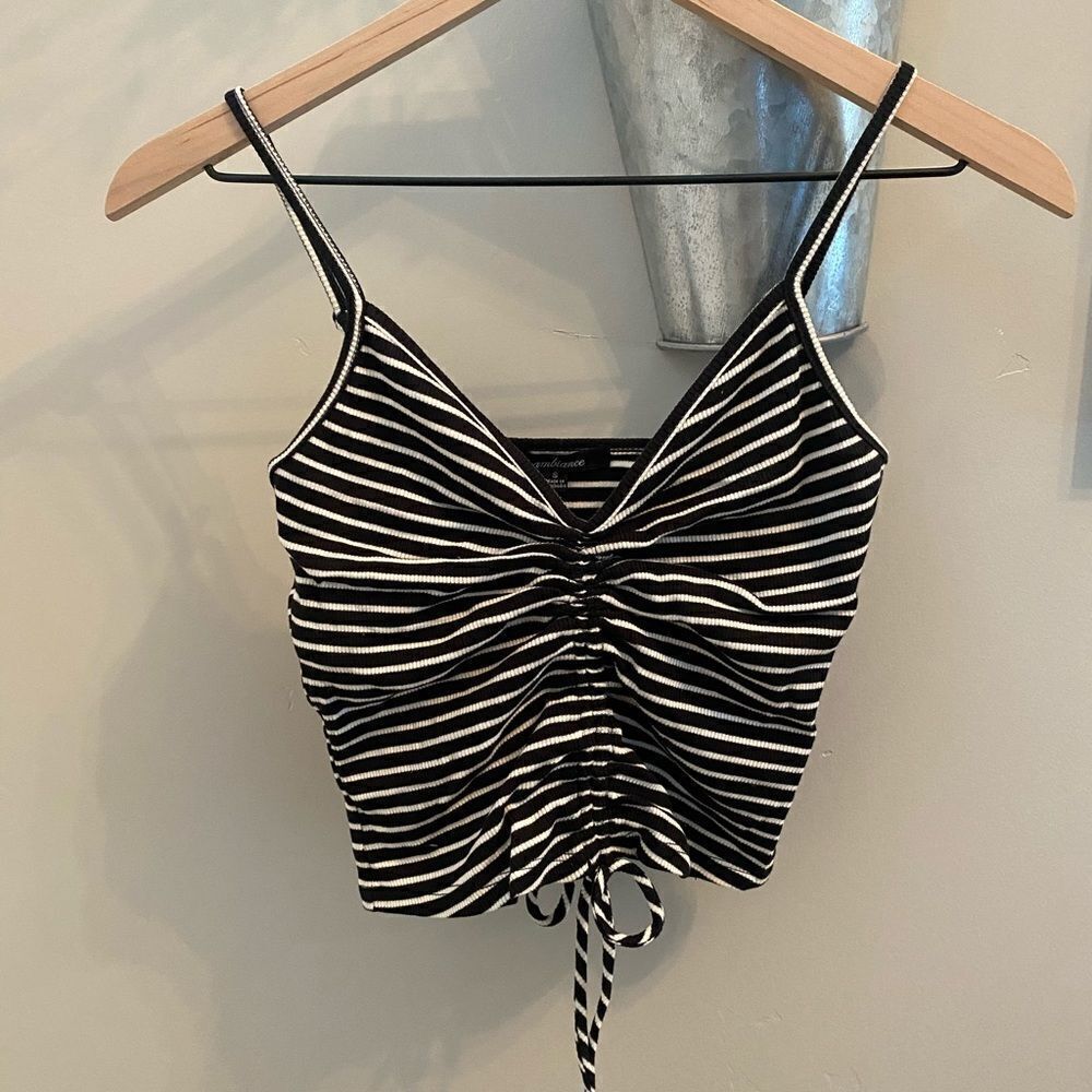 Striped Crop Top